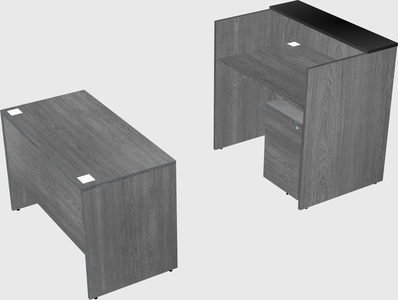 Modular reception desk