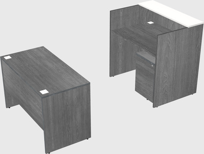 Modular reception desk