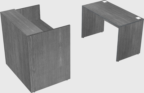 Comptoir d'accueil modulable