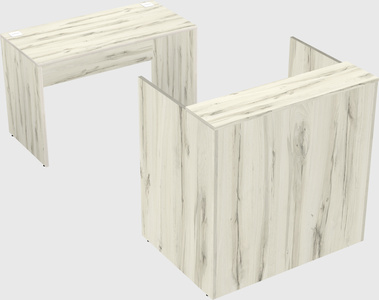 Modular reception desk