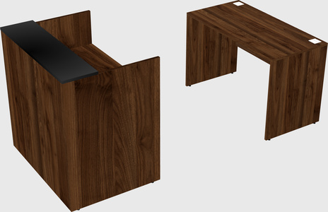 Modular reception desk