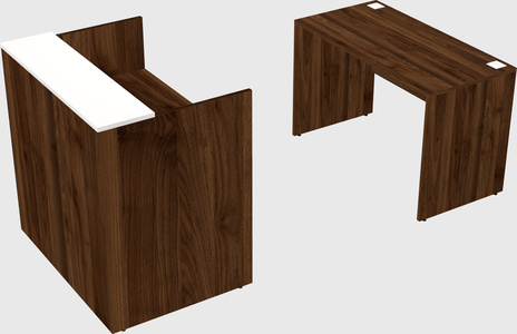 Modular reception desk