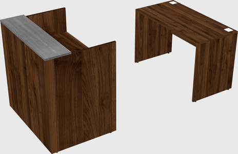Modular reception desk