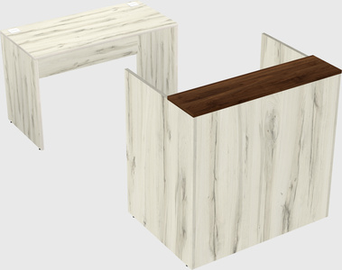 Modular reception desk