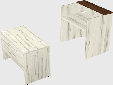 Modular reception desk