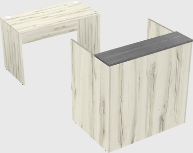 Modular reception desk