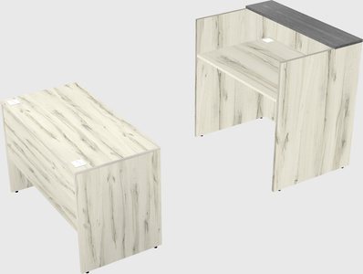 Modular reception desk