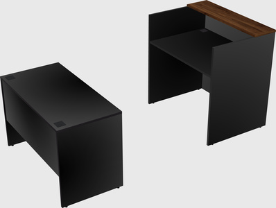 Modular reception desk