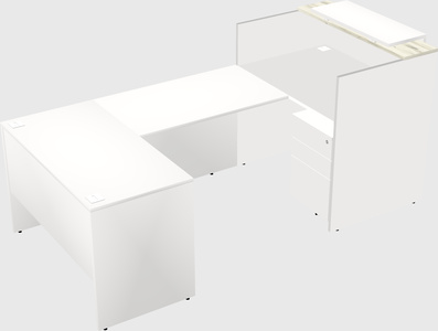 Modular reception desk