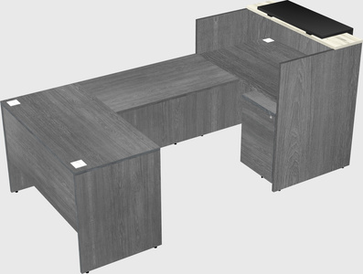 Modular reception desk