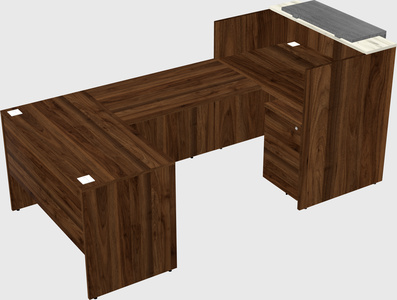 Modular reception desk