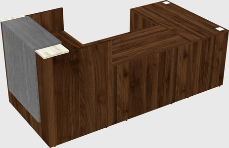 Modular reception desk