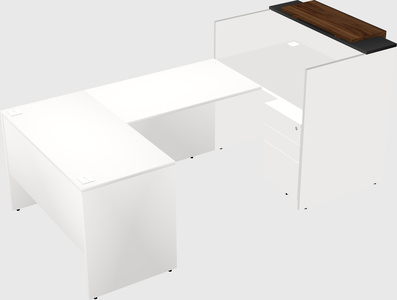 Modular reception desk