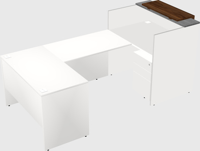 Modular reception desk