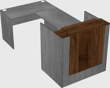 Modular reception desk