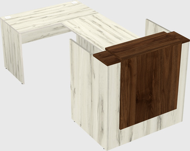 Modular reception desk