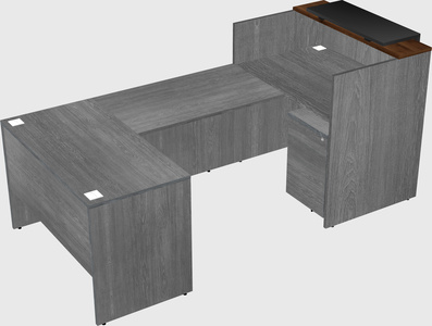 Modular reception desk