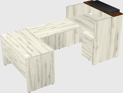 Modular reception desk