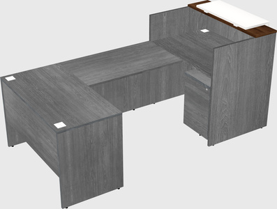 Modular reception desk