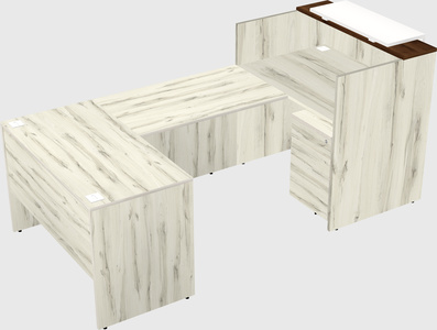 Modular reception desk