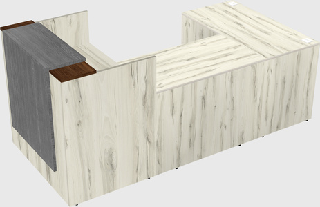 Modular reception desk