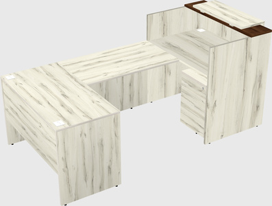 Modular reception desk