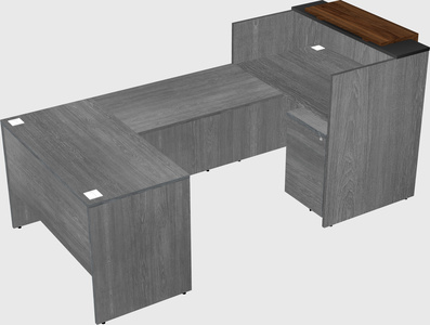 Modular reception desk