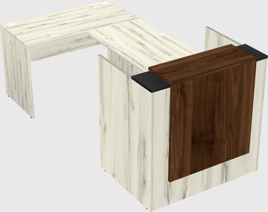 Modular reception desk