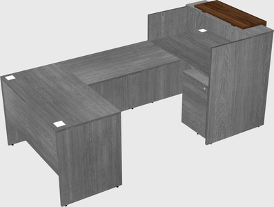 Modular reception desk