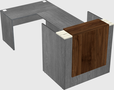 Modular reception desk