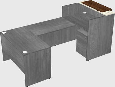 Modular reception desk
