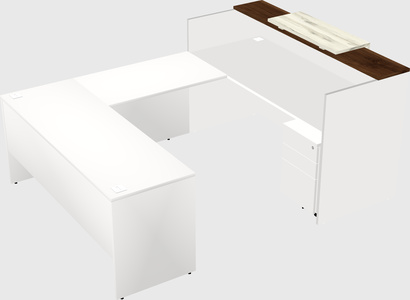 Modular reception desk