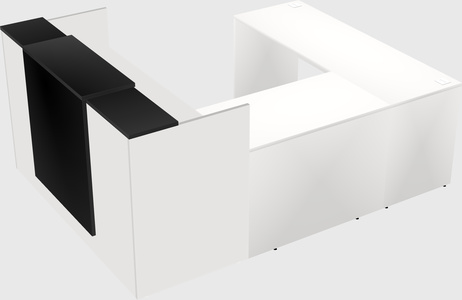 Comptoir d'accueil modulable