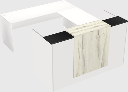 Comptoir d'accueil modulable