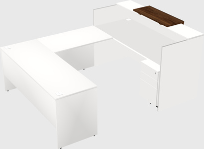 Modular reception desk