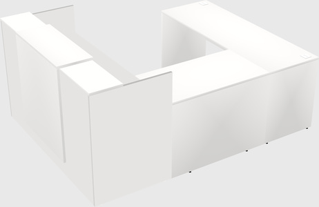 Comptoir d'accueil modulable