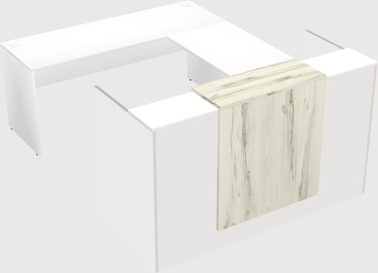 Modular reception desk