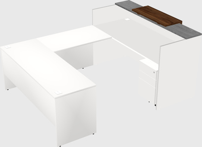 Modular reception desk