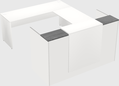 Comptoir d'accueil modulable