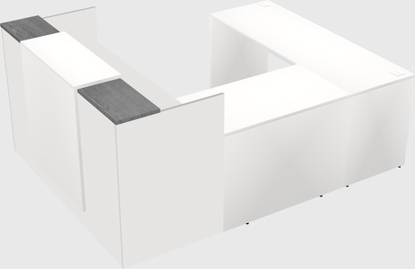 Comptoir d'accueil modulable