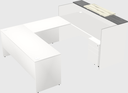 Modular reception desk