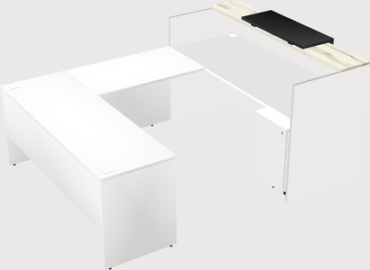 Modular reception desk