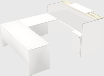 Modular reception desk