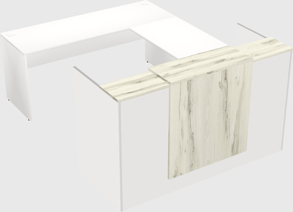 Modular reception desk