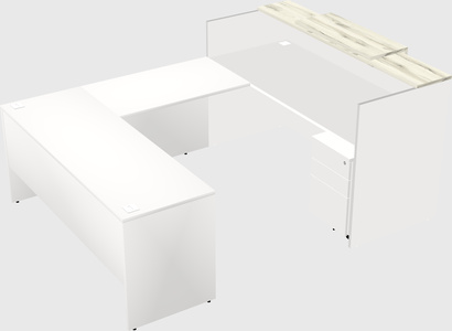 Modular reception desk
