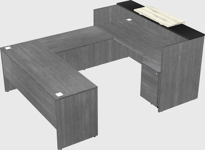 Modular reception desk