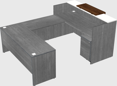 Modular reception desk