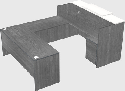 Modular reception desk