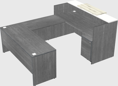 Modular reception desk