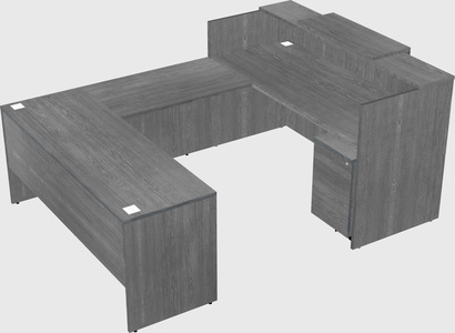Modular reception desk